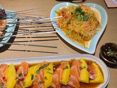 -街角等你.大连海鲜烧烤.经典铁板海鲜串(西安路店)