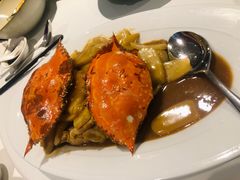 东海梭子蟹炒年糕-南麓·浙里(外滩店)
