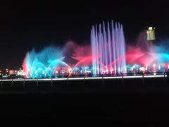 -大连星海广场音乐喷泉
