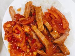 番茄猪扒饭-好好滋味茶餐厅