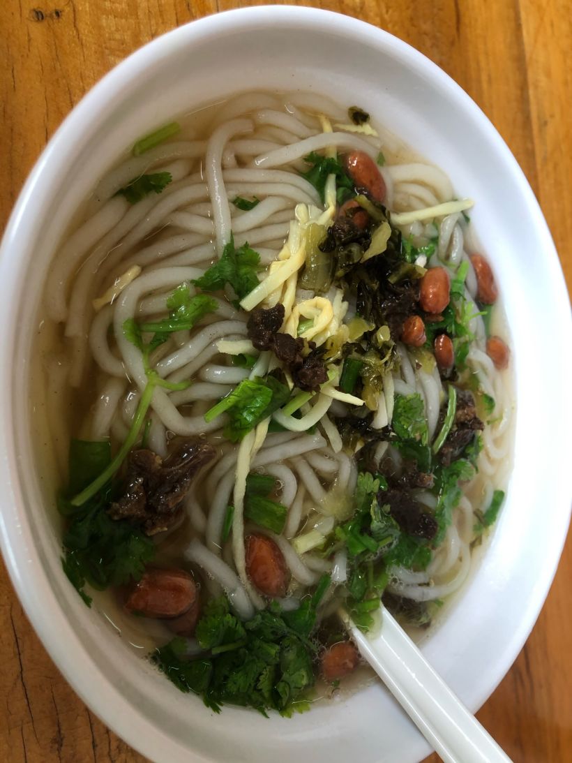 早上给自己煮一晚抱罗粉,好满意