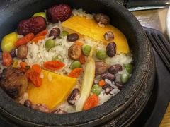 有机石锅营养藜麦饭-海兰江石锅饭(水上店)