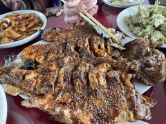 -北京龙庆四季香农家饭庄·灶台鱼·碳烤虹鳟鱼(龙庆峡店)