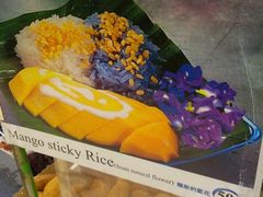 -芒果糯米饭摊子