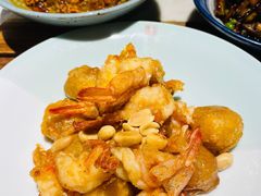 梨球果仁虾-小吊梨汤·北京菜·烤鸭(鸟巢店)