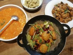 干锅鱼饼-海荣锅贴馆(五味十字店)