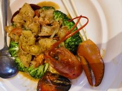 黑椒牛油焗波士顿大龙虾-万龙洲海鲜(大兴绿地缤纷城店)