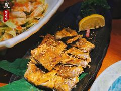 盐烤三文鱼皮-鳗鱼家·深夜食堂(军博店)