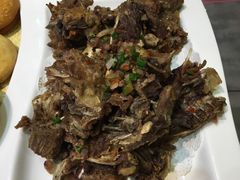 椒盐鸭架-京味民福烤鸭店(建设四马路店)