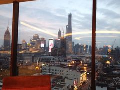 行政酒廊窗外景观-上海外滩豫园万丽酒店
