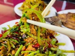 -北京龙庆四季香农家饭庄·灶台鱼·碳烤虹鳟鱼(龙庆峡店)