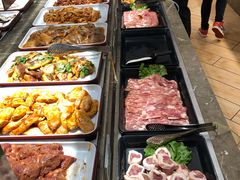 自助取餐区-欢乐牧场海鲜烤肉自助(牡丹园店)