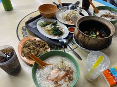 -长城砂煲田鸡粥