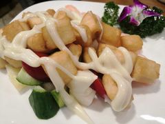 菠萝油条虾-粤仔湾砂锅粥(滨湖万达店)