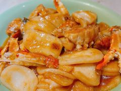 梭子蟹炒年糕-弄堂里(西溪龙湖天街店)