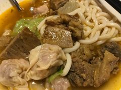 咖喱牛腩汤乌冬加云吞-南都咖啡西餐厅(天誉店)