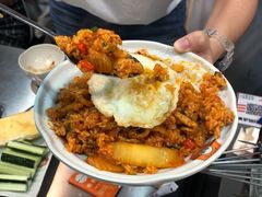 泡菜炒饭-白玉·朝鲜族烤串(深圳Kkone店)