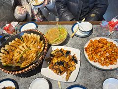 -华盛园卷子王农家菜水库鱼