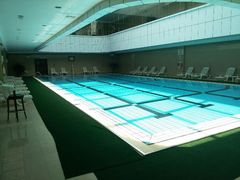 玻璃顶泳池&nbsp;水深1.4-1.9米-大连国际金融会议中心海景酒店