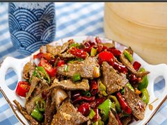 爆炒羊肝-大漠馕坑肉(酒泉店)