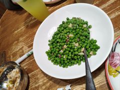 咸肉笋干蒸豆瓣-新白鹿餐厅(龙游路店)