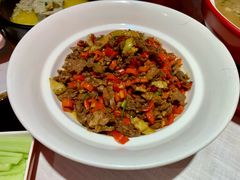 小炒吊龙牛肉-大鸭梨烤鸭·北京菜(大兴南小街店)