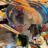 ✨杭州美食探索👉暖呼呼的海鲜火锅🍲，一起吃起来呀～