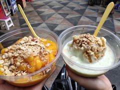 芒果冰浆-夏食光安顺小舒冰粉冰浆(甲秀楼店)