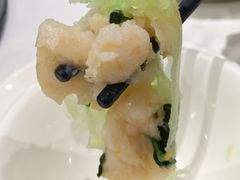 鲜虾菠菜饺-名盈轩酒家·手工茶点·16年经典粤菜(新一城店)