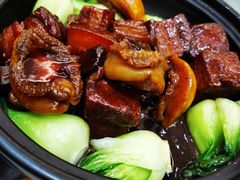 金蒜鲍鱼红烧肉-悦湖公馆