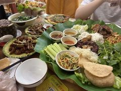 -沐毫傣泐云南菜孔雀宴•手抓饭傣味烧烤(曼听公园店)