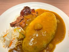 照烧鸡排蛋包饭-上海外国语大学（松江校区）食堂