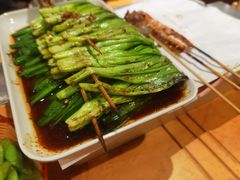 烤韭菜-木屋烧烤(坂田天安云谷店)