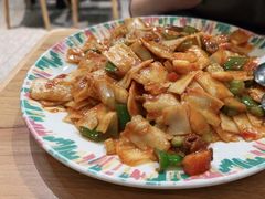 炒面片-西部马华清真兰州牛肉面·烧烤夜市(三里河店)