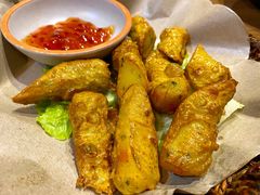 炸蝦餅-班兰叶印尼美食
