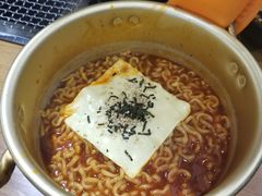 芝士火鸡面-肉甲韩国木炭烤肉(新壹街1店)