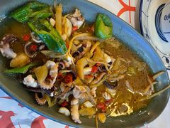 爆炒八爪鱼-阿尔法海鲜排档(爱琴海店)