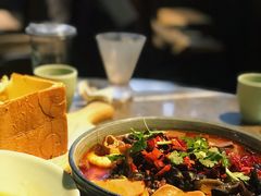 海鲜毛血旺-绿茶餐厅(崇文门新世界店)