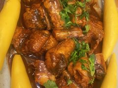 -海派美食·家宴海鲜青岛菜·石锅鲽鱼头(东方城店)