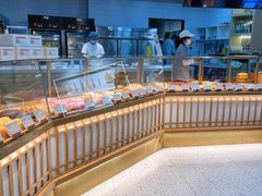 面包甜点陈列柜-木子木水日式烫面包(世界城光谷店)