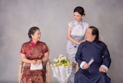 -时光纪亲子全家福照相馆(静安店母女写真父母纪念照)