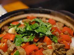 香辣肥牛粒煲仔饭-同仁四季椰子鸡(福田车公庙店)