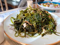 虾酱海带苗-小船渔村•大连菜•大连焖鱼(黄河路店)