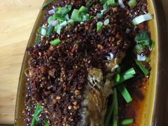 热拌土鲫鱼-人和水上飘(第一家店)