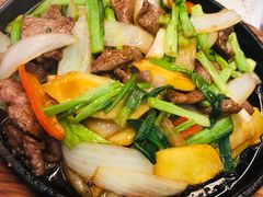 铁板姜葱牛肉-新辉港式茶餐厅(北栅店)