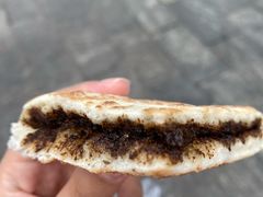 白糖胡麻粑粑-眼镜粑粑