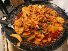 铁板八爪鱼五花肉-名家韩国料理·烤肉(瑶海店)