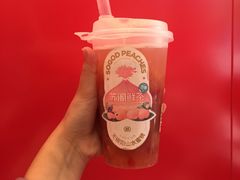 蜜桃李子水果茶-苏阁鲜果茶(虎门君乐汇店)