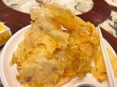 炸玫瑰乳扇-蔼若春.传承三十年云南菜(金碧公园店)