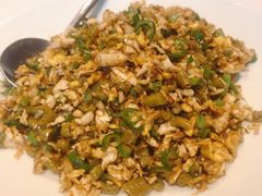 酸豆角炒土鸡蛋-好食上(喜盈门.范城店)